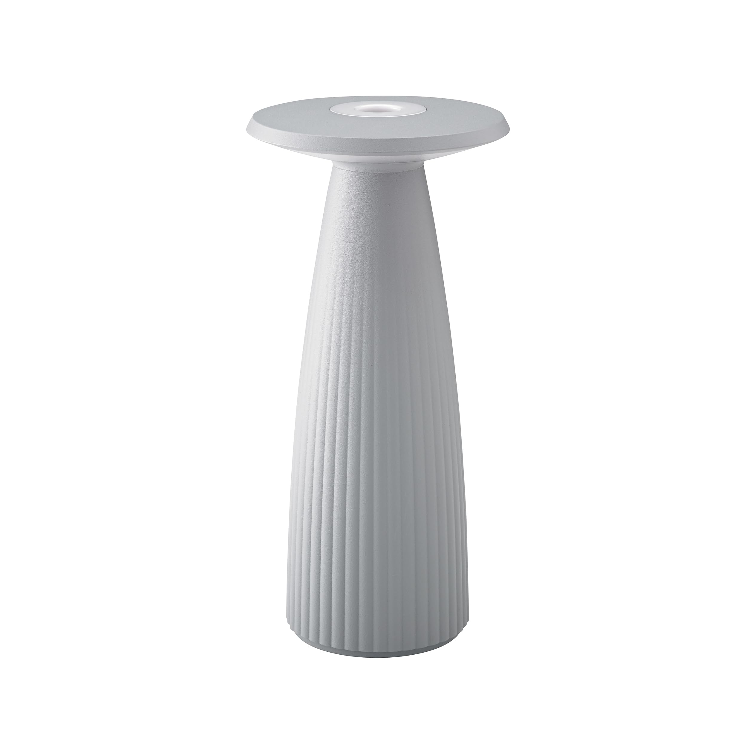 sigor-nuflair-led-akku-tischlampe-24cm-nebelgrau image 1