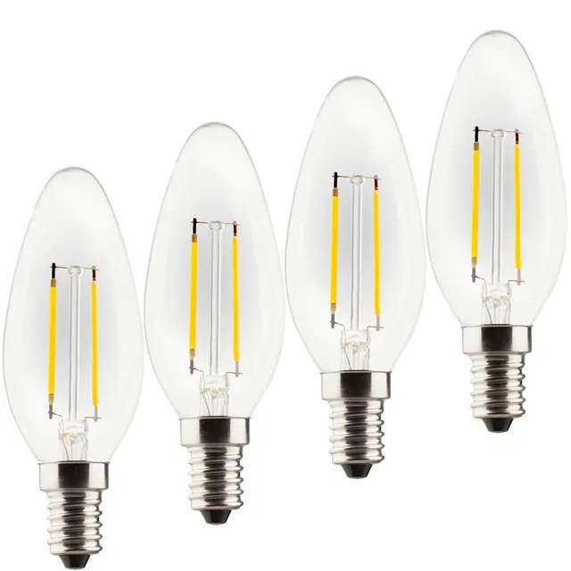 m-ller-licht-retro-led-kerze-e14-2w-glas-wei-4er-pack image 1