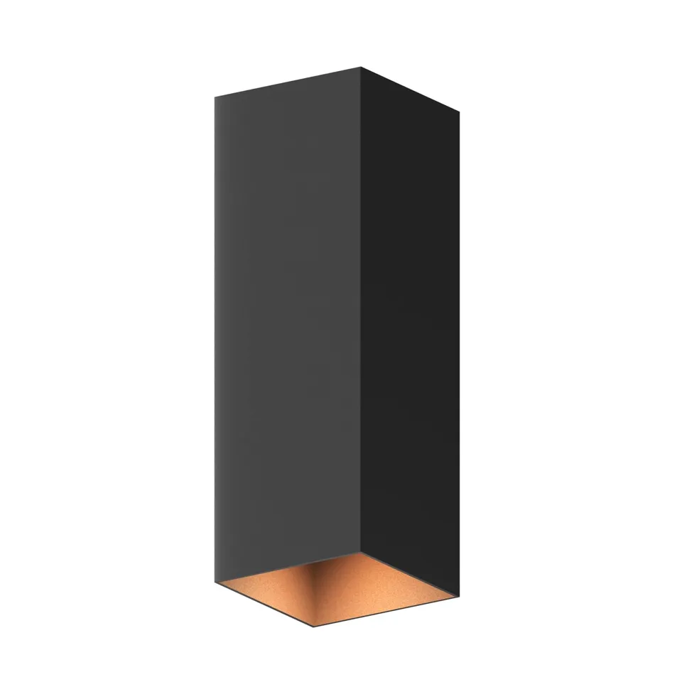 calex-milan-wandleuchte-au-en-innen-up-down-gold-schwarz-ip54 image 1