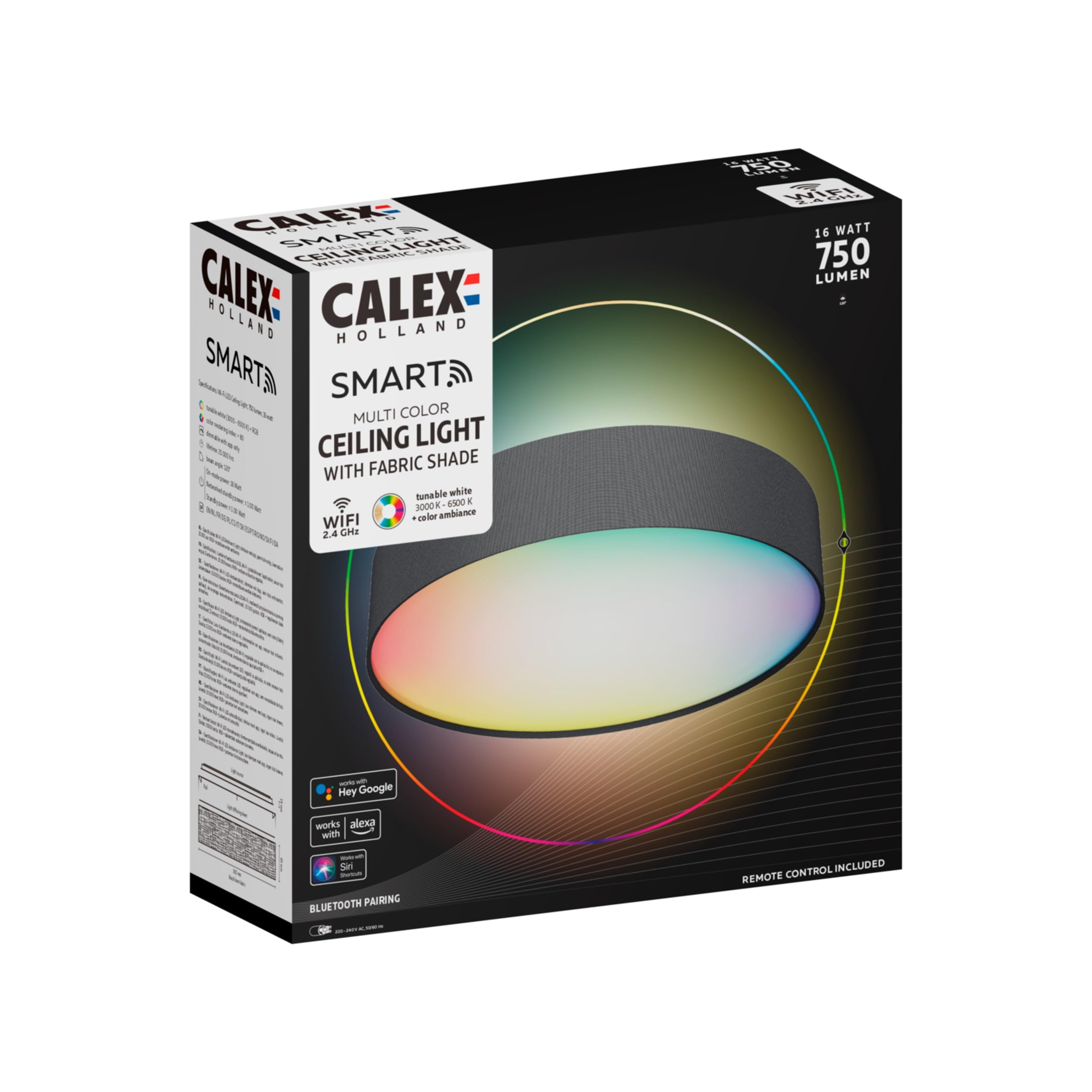 calex-smart-led-deckenleuchte-30-cm-schwarz-wlan-deckenlampe-mit-app-und-alexa-s image 3