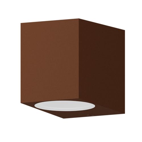 calex-sanremo-wandleuchte-gu10-downlight-rost-ip54-ohne-leuchtmittel image 2