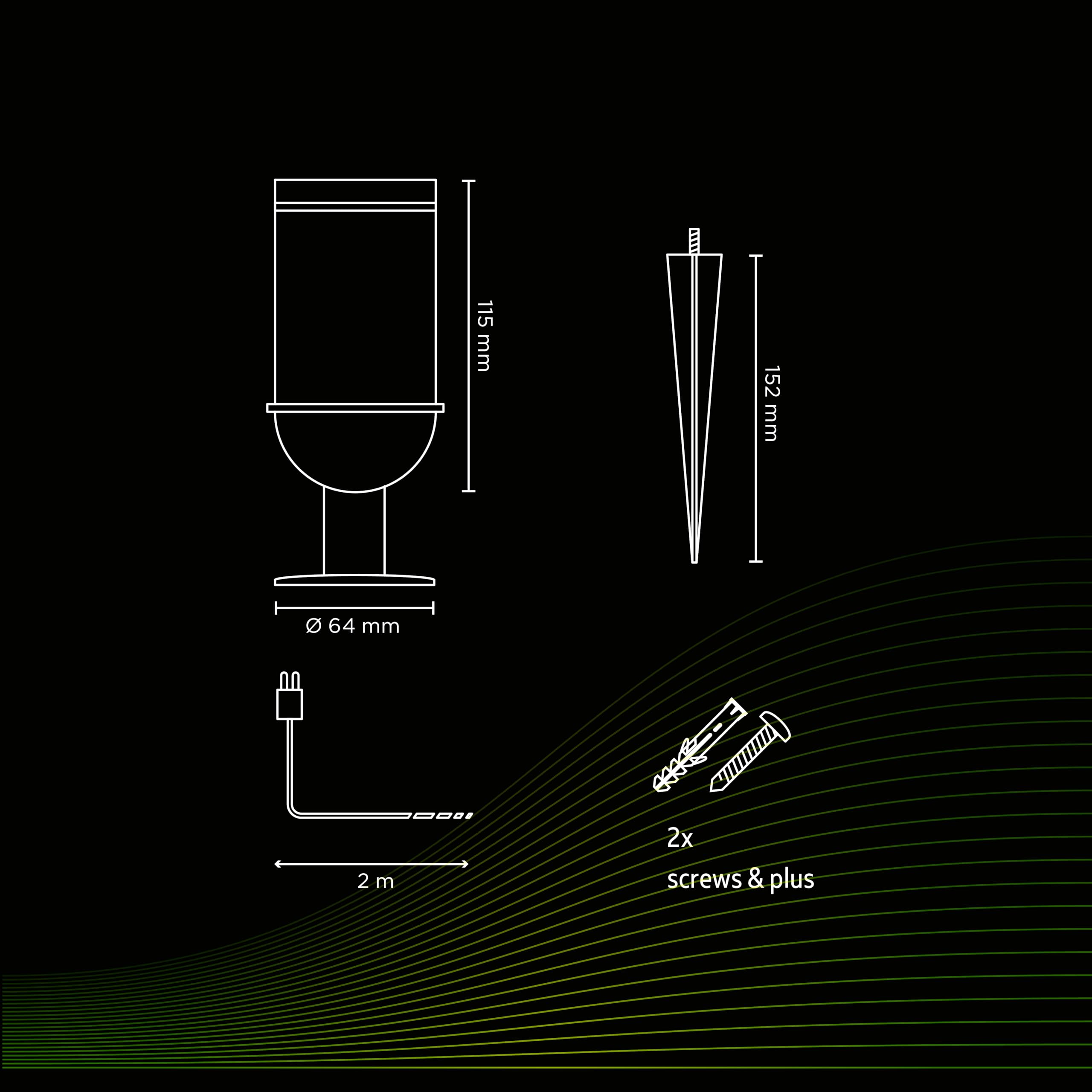 calex-smart-outdoor-led-bodenstrahler-4w-rgb-dimmbar-2er-pack image 6