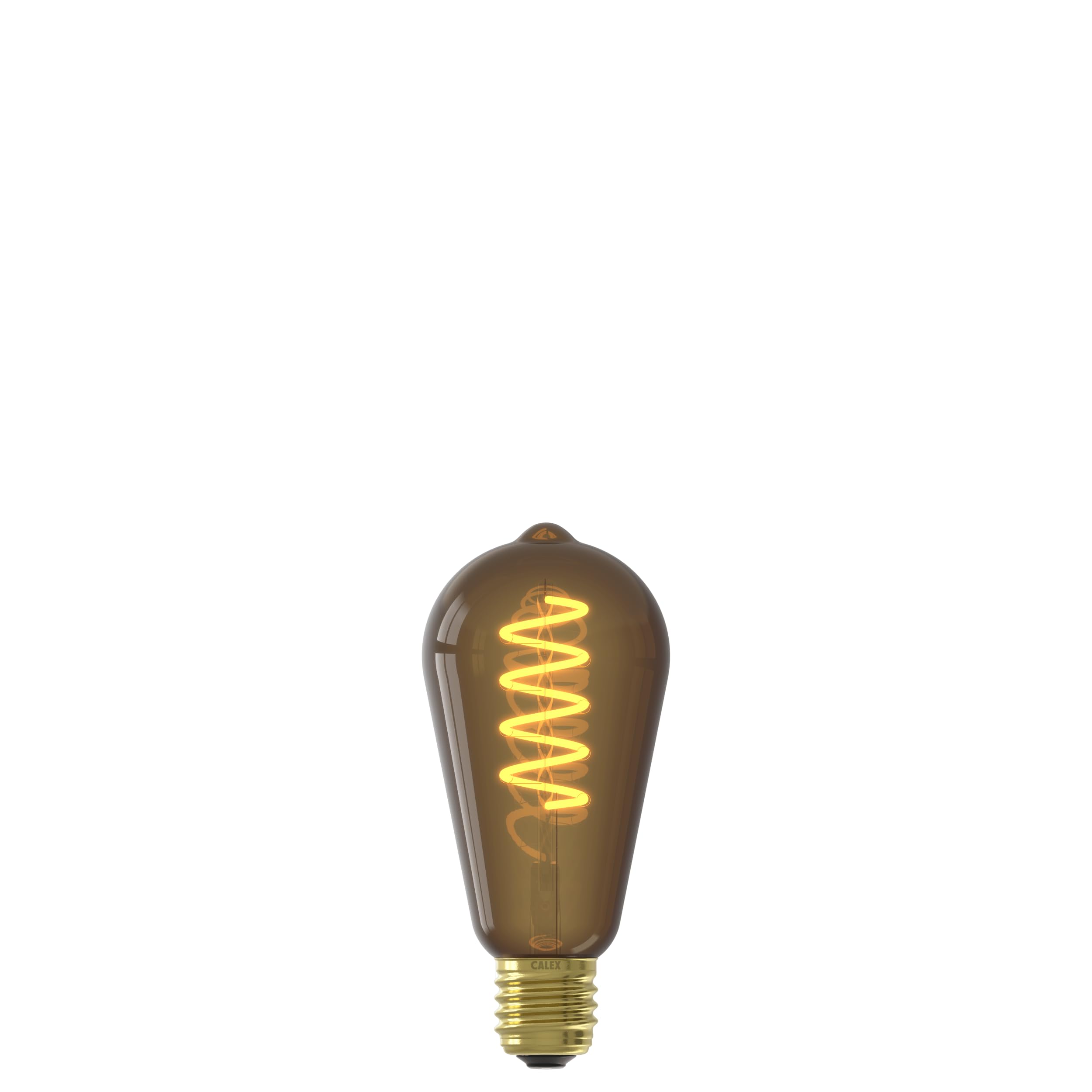 calex-led-lampe-e27-st64-spiralfilament-vintage-rustikal-dimmbar image 1