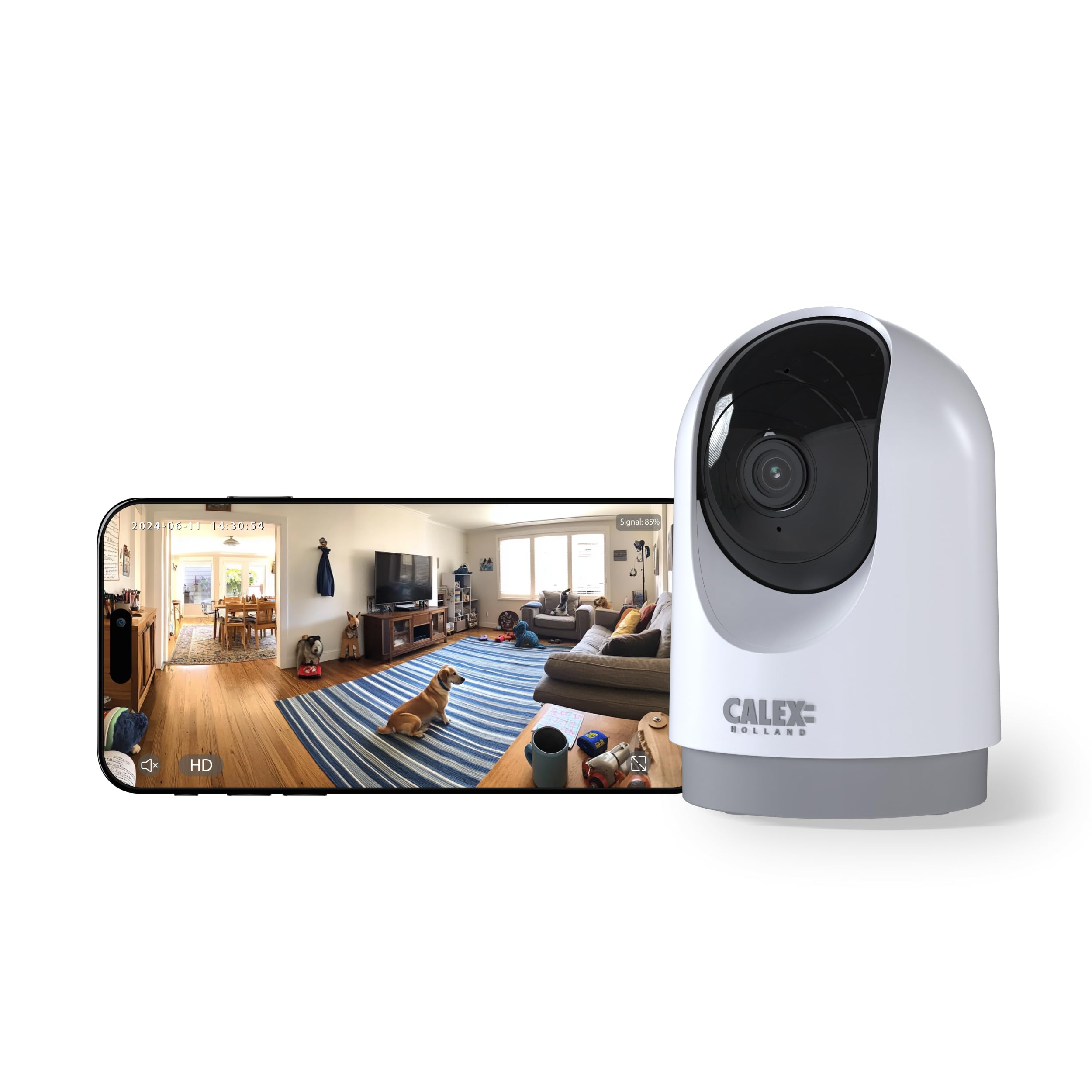 calex-smart-security-kamera-innen-2k-ptz-mit-tracking image 1