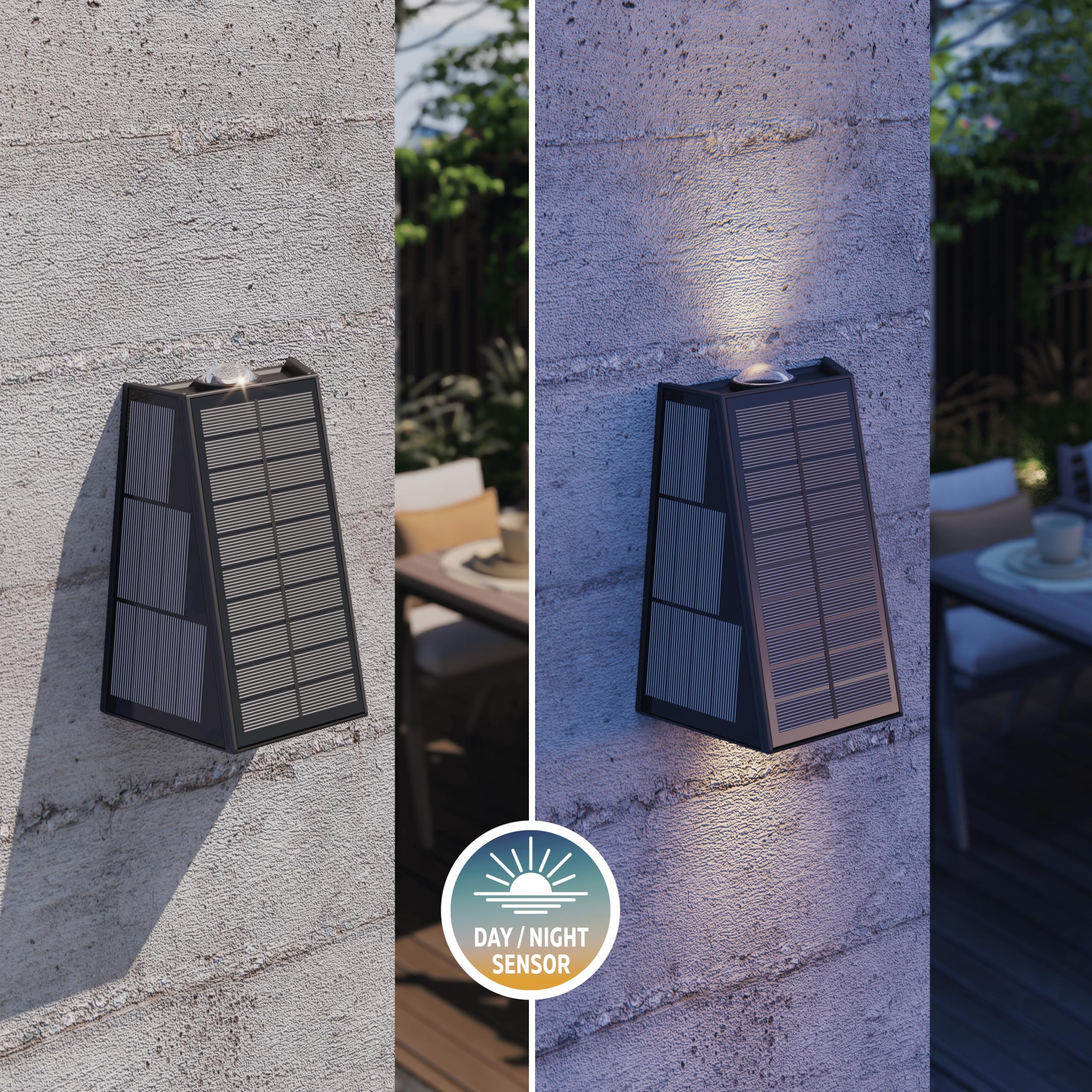 calex-matera-solar-wandleuchte-up-down-ip44-schwarz-2er-pack image 4