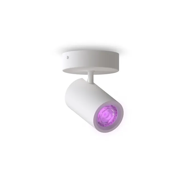 calex-smart-deckenspot-rund-wei-gu10-rgb-dimmbar image 1