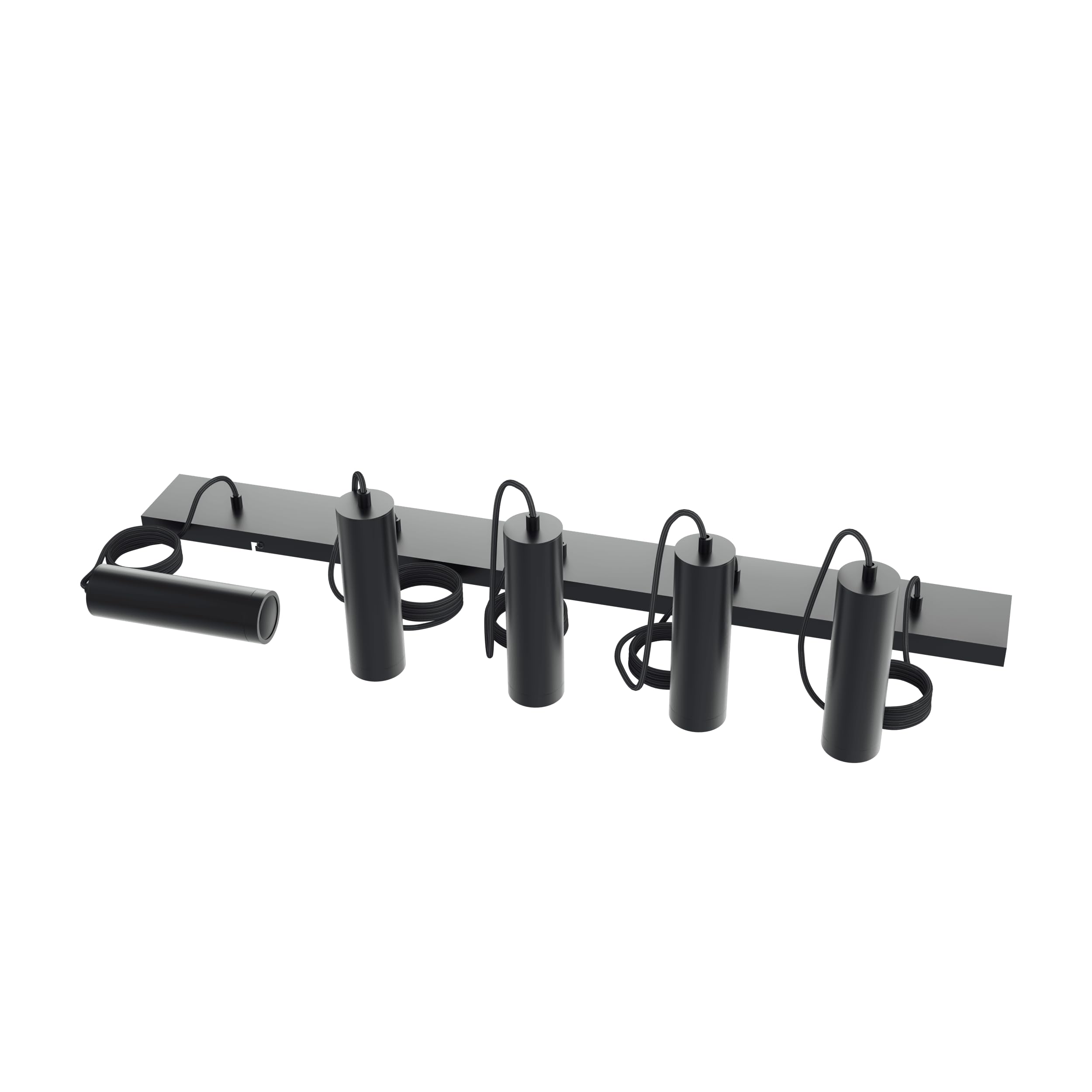 calex-pendelleuchte-gu10-5-flammig-aluminium-matt-schwarz-h-henverstellbar image 2