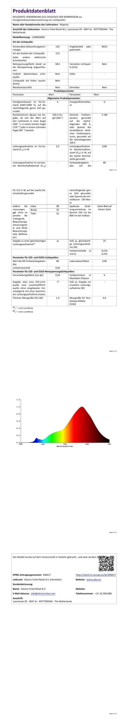 calex-led-lampe-e14-b35-kerze-filament-gold-2100k image 3