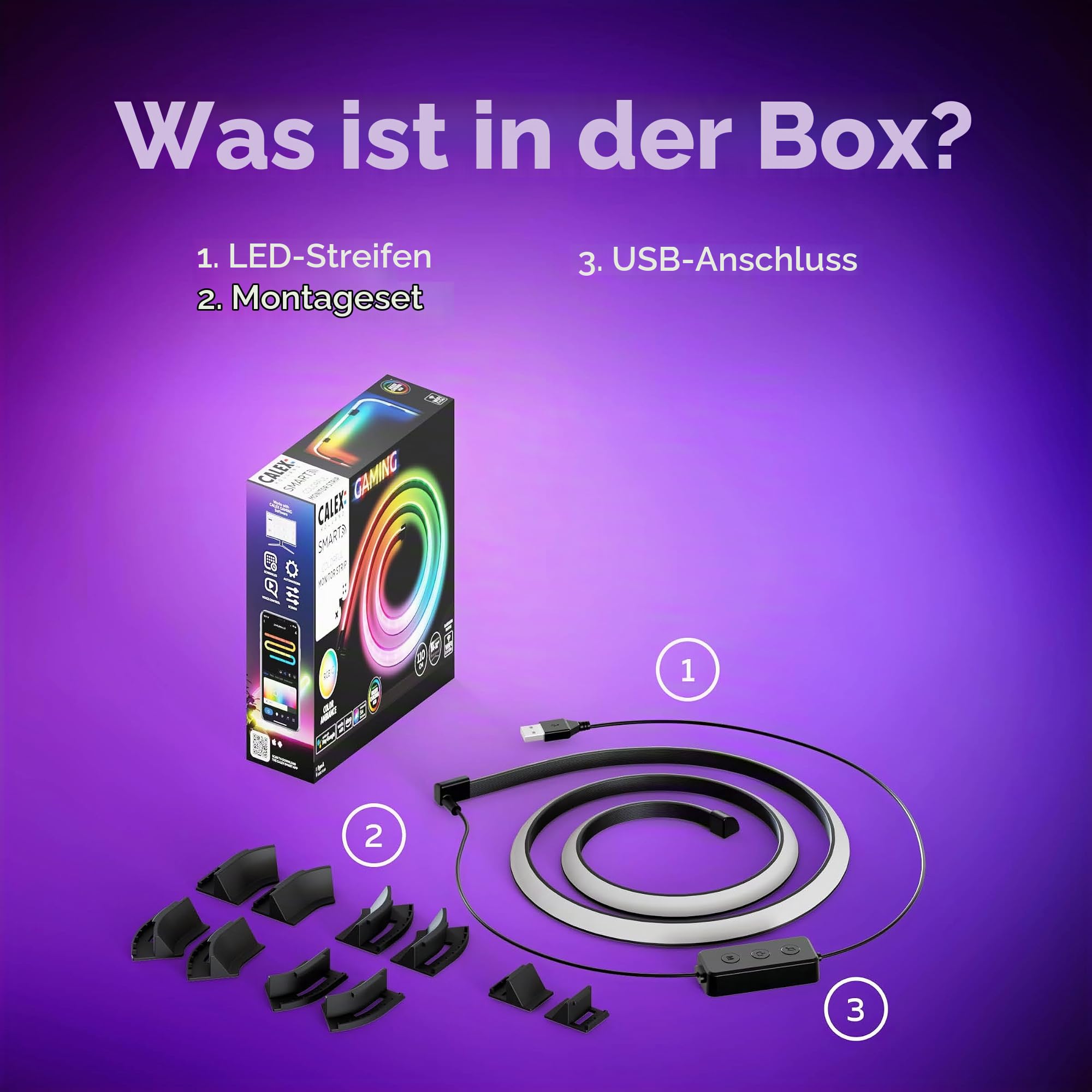 calex-smart-led-strip-f-r-monitor-110-cm-rgbic-usb-wlan image 7