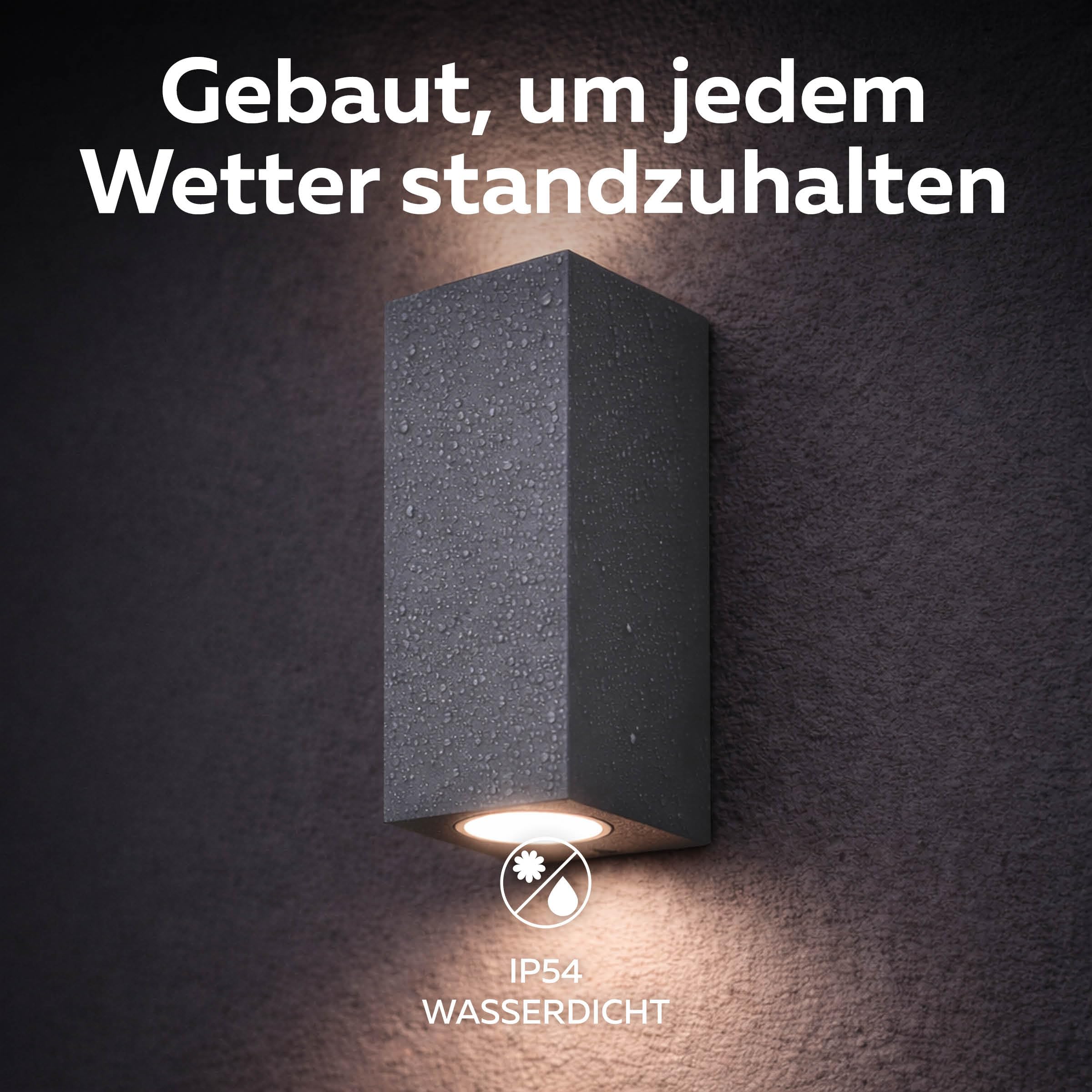 calex-bergamo-wandleuchte-up-down-2xgu10-ip54-anthrazit-ohne-leuchtmittel image 5