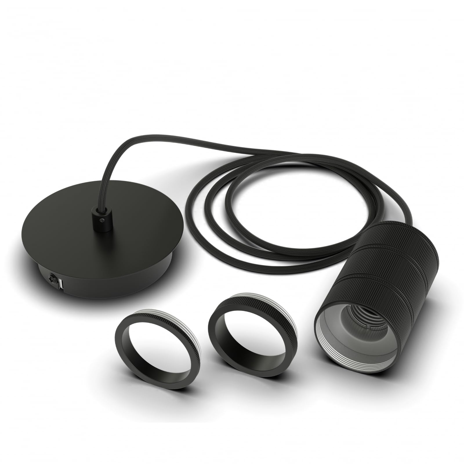 calex-pendellampe-e27-retro-h-ngeleuchte-industrial-schwarz-2-m-kabel image 3