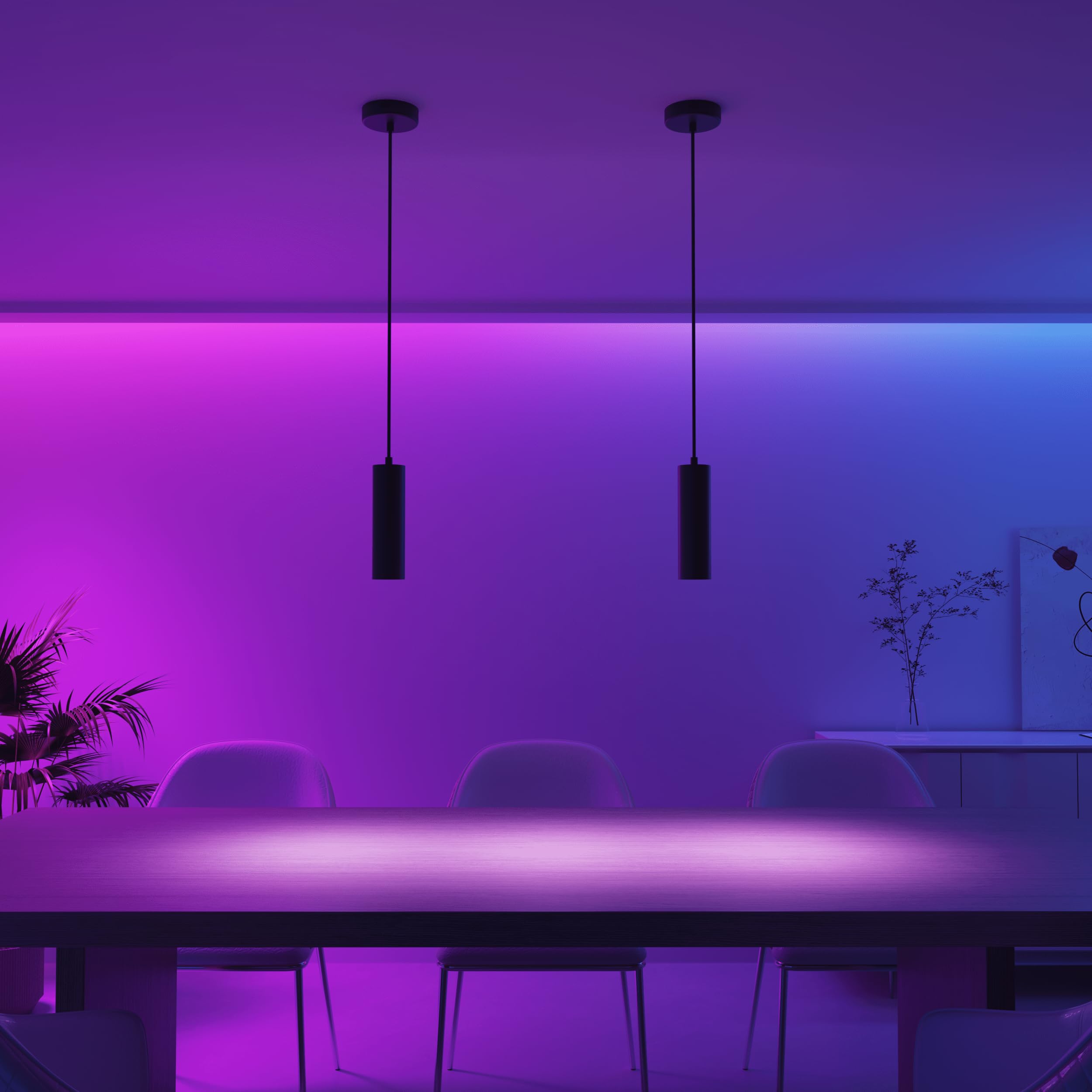 calex-smart-led-pendelleuchte-1-flammig-gu10-matt-schwarz image 7