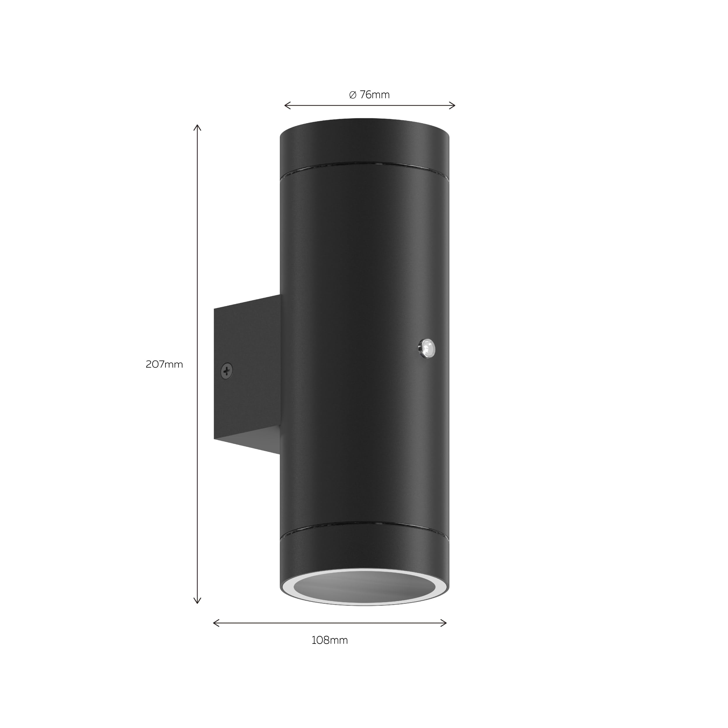 calex-pavia-wandleuchte-up-downlight-gu10-ip44-schwarz image 4