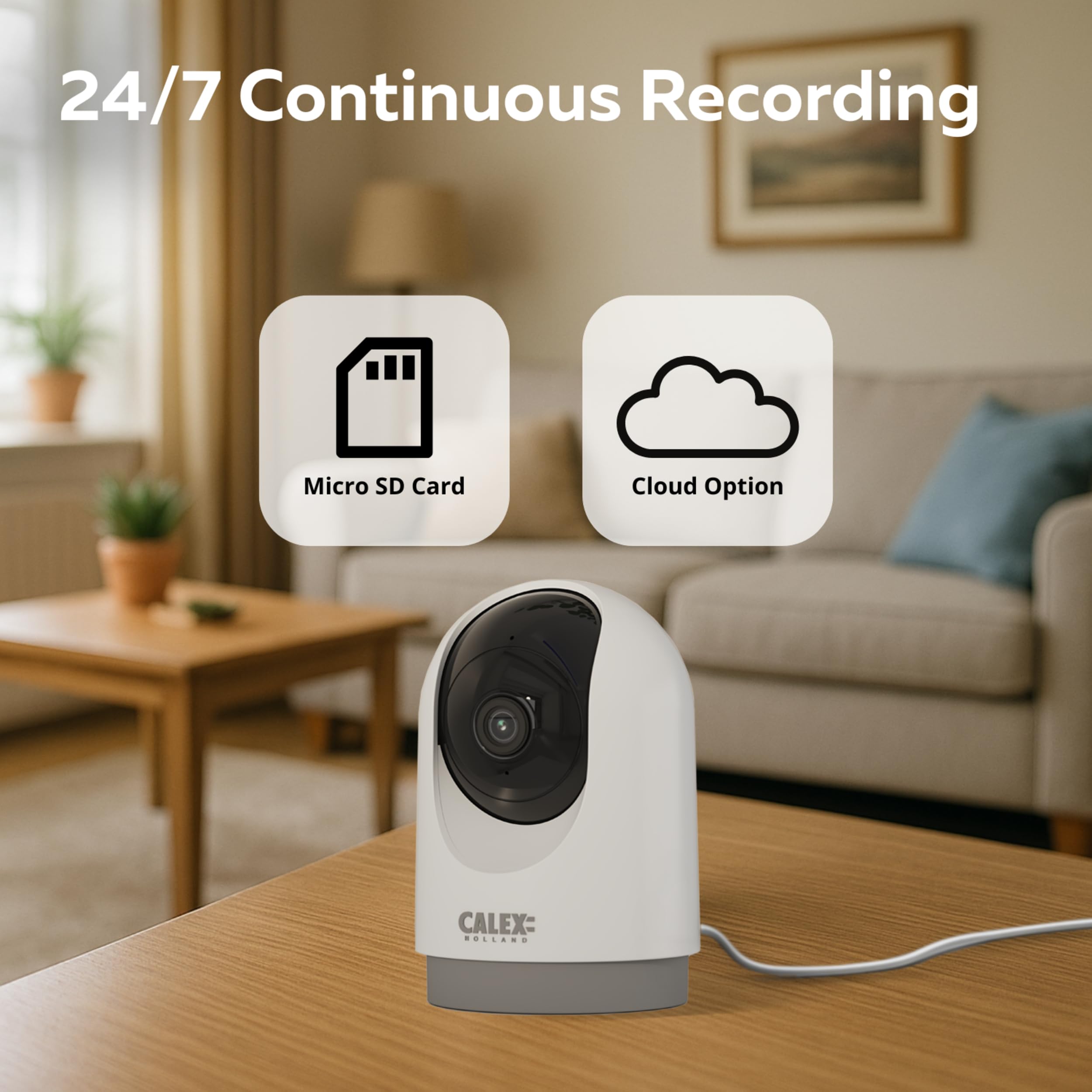 calex-smart-security-kamera-innen-2k-ptz-mit-tracking image 4