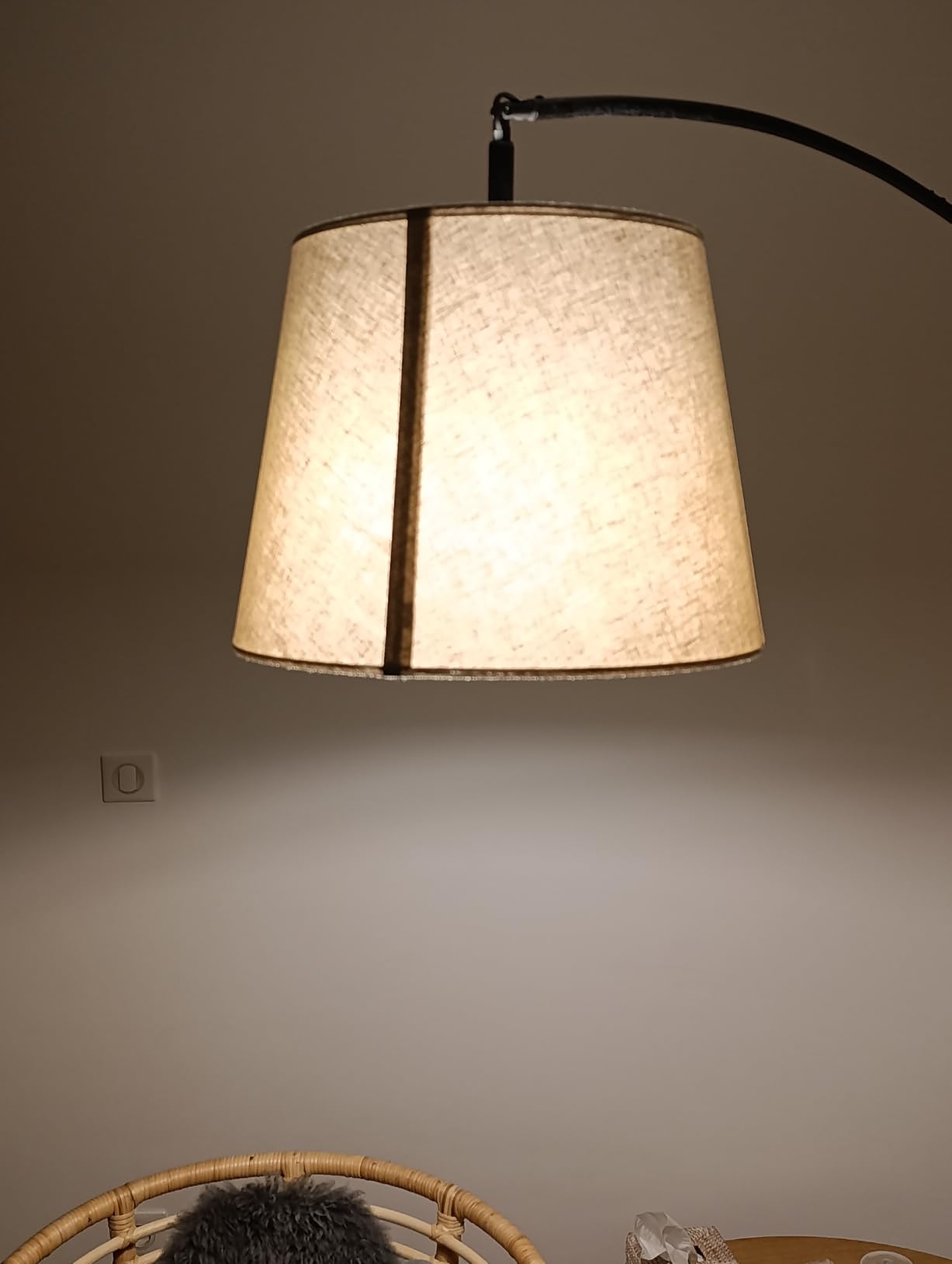 Schön groß für Designleuchte