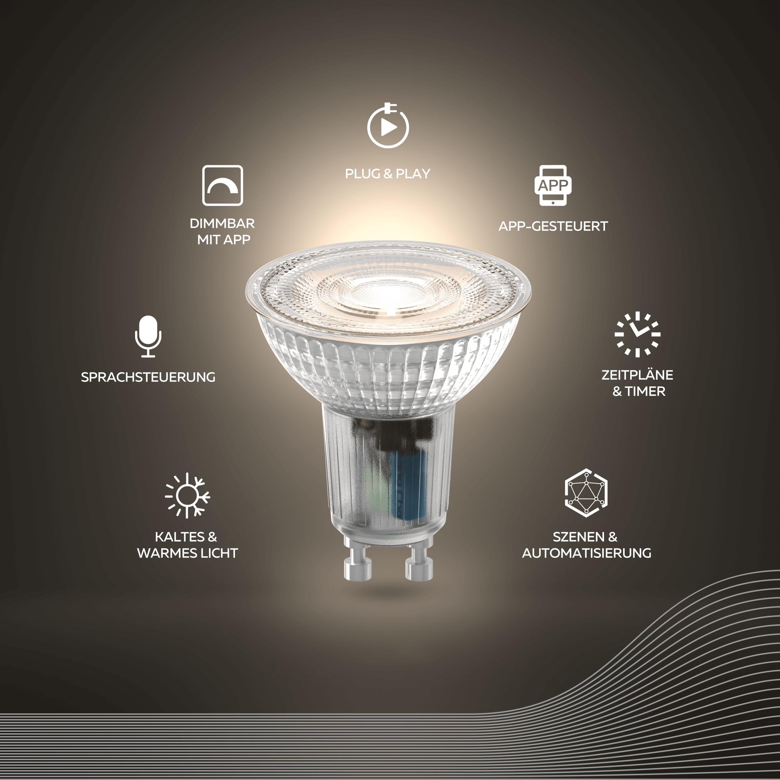 calex-smart-led-spot-gu10-par16-dimmbar-cct-wlan image 2