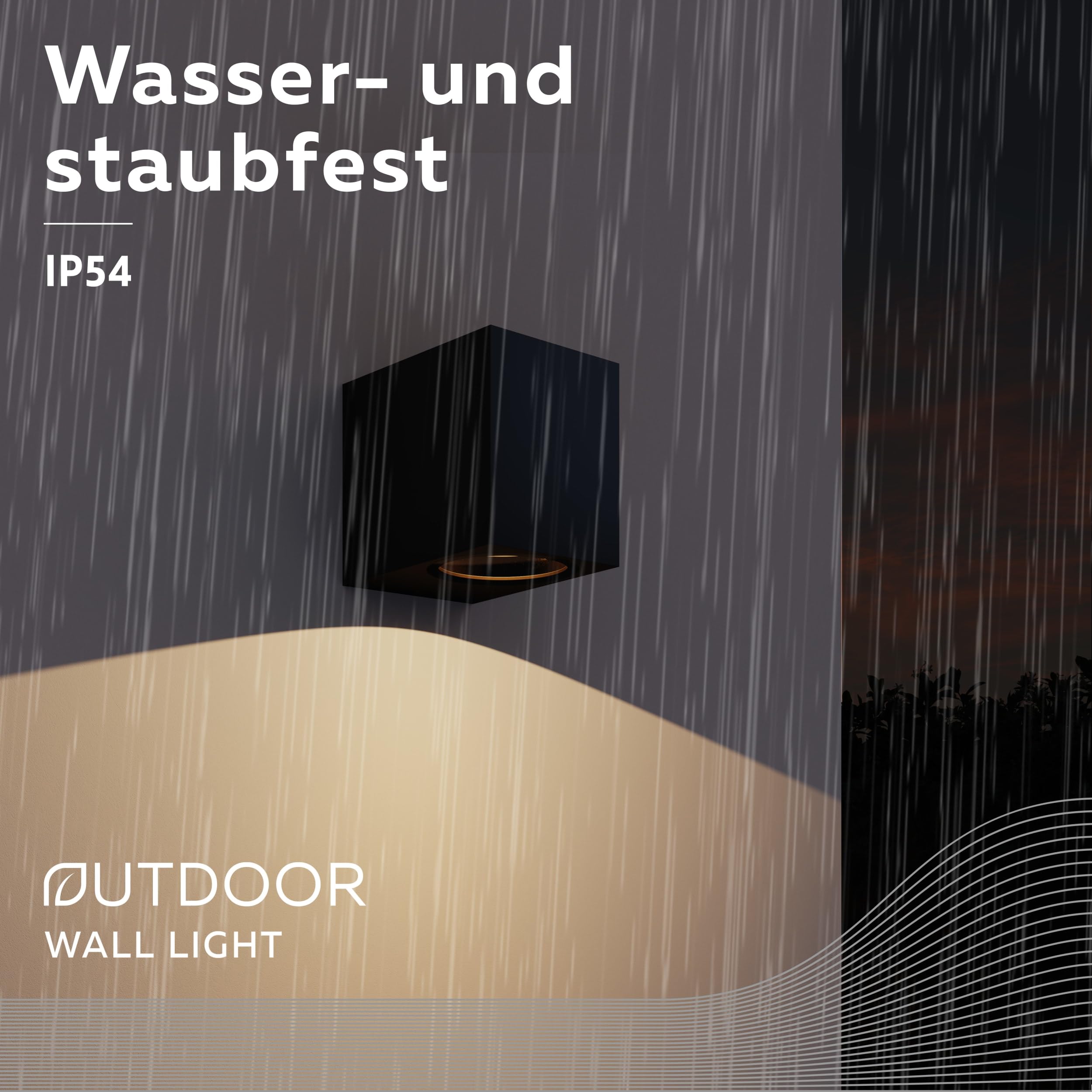 calex-smart-outdoor-led-wandleuchte-gu10-downlight-schwarz-2er-pack image 3