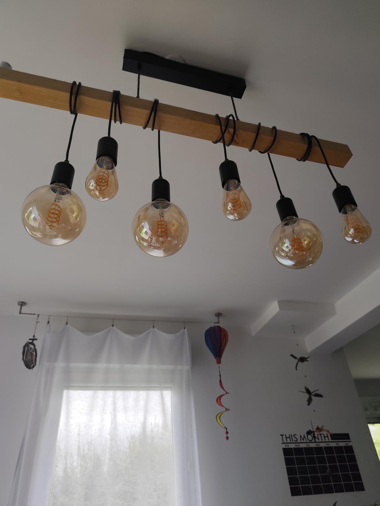 Wunderschön in offener Lampe