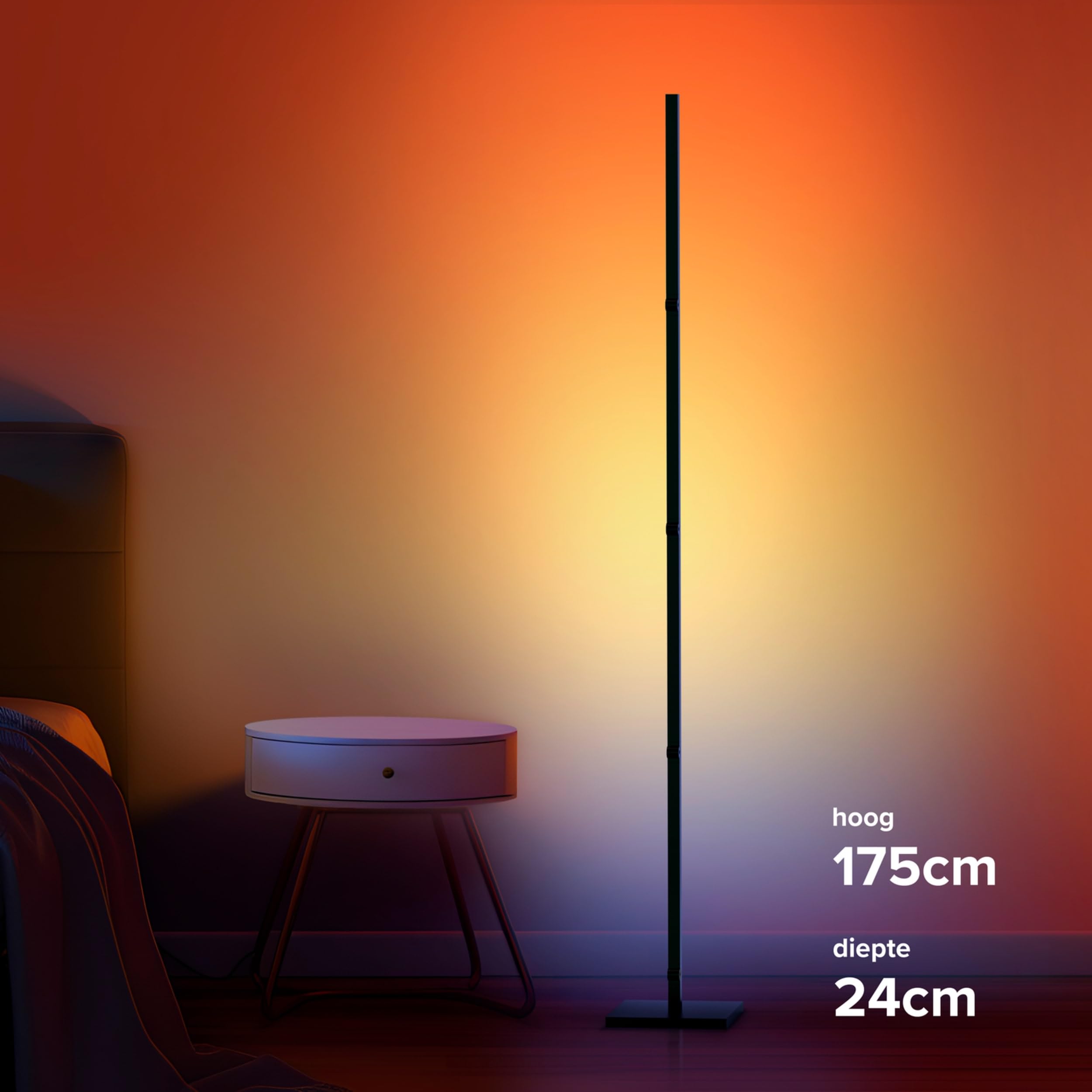calex-smart-led-stehlampe-175cm-rgbic-musik-sync-schwarz image 3