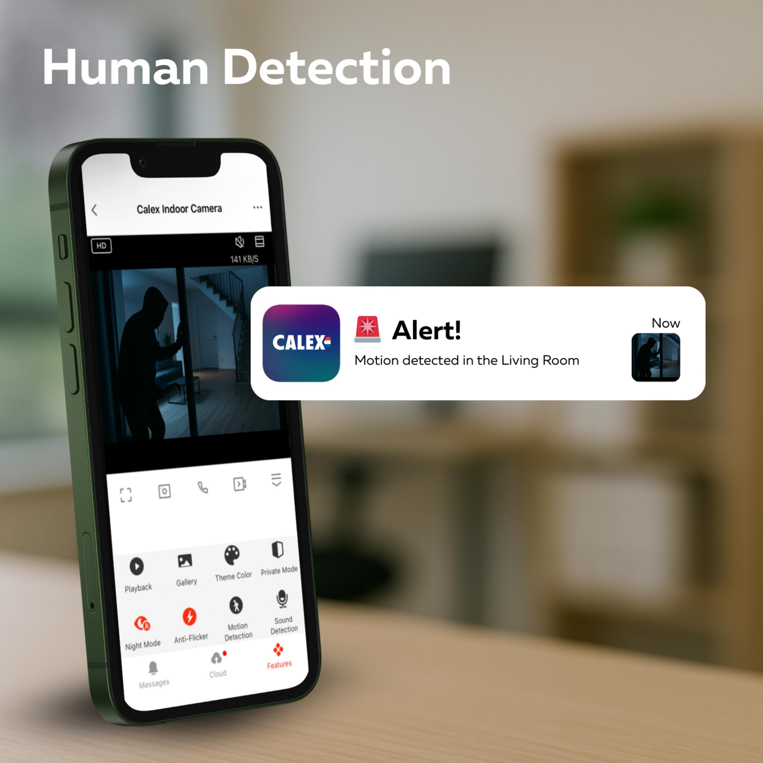calex-smart-security-kamera-innen-2k-ptz-mit-tracking image 3