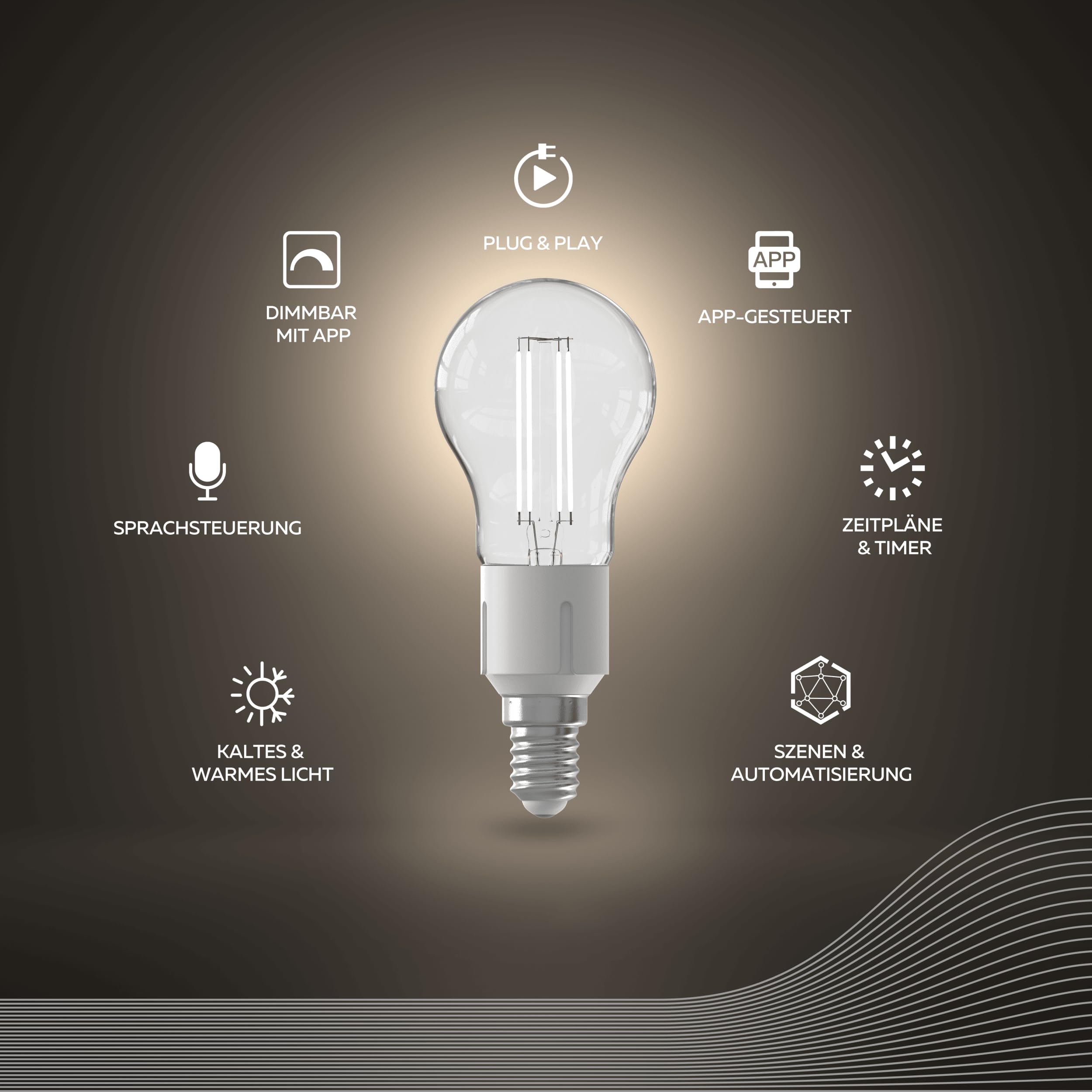 calex-smart-led-lampe-e14-p45-filament-wlan-dimmbar-cct image 2